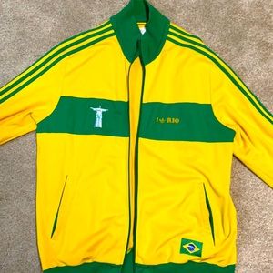 Retro Adidas Rio De Janeiro Track Jacket.